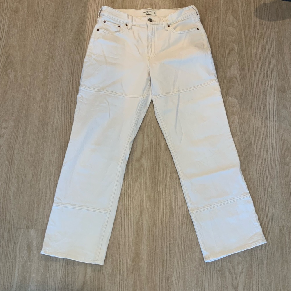 Abercrombie Curve Love Low Rise Baggy Jean